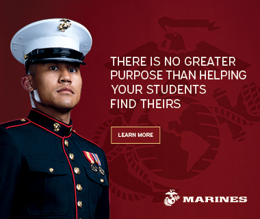 Advertisement United States Marine Corps There is No Greater Purpose than Helping Your Students Find Theirs