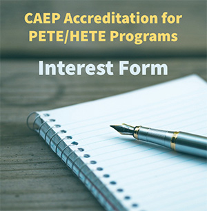 CAEP Interest Form Signup Graphic