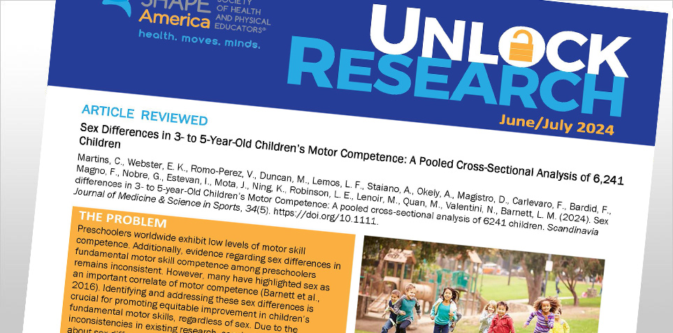 Cover of Unlock Research Link to this month's article