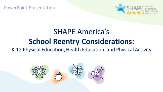 School Reentry Considerations Powerpoint Cover