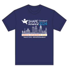 2024 SHAPE Cleveland volunteer t shirt