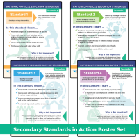 Secondary Standards in Action Poster Set